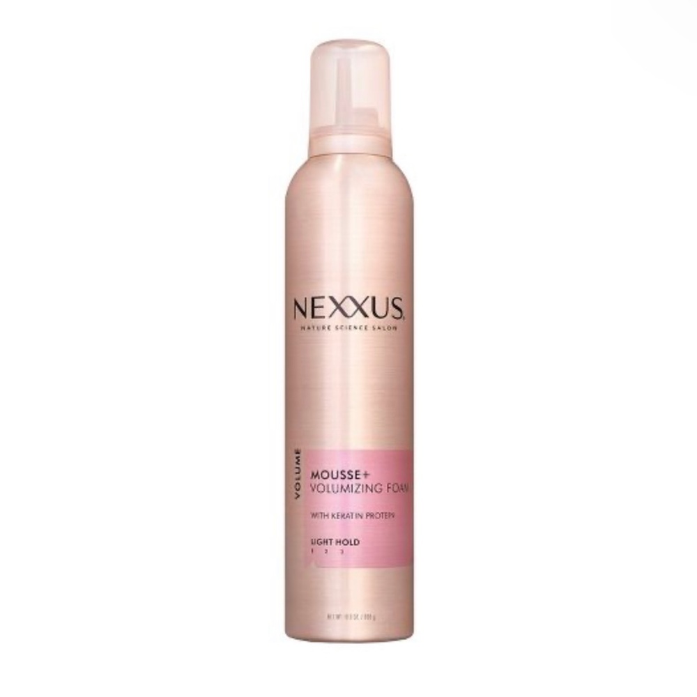 NEXUSS Mousse Light Hold 10.1 oz Professional Hair Product